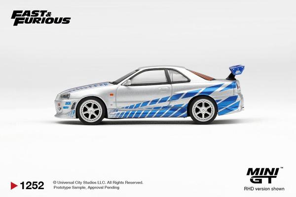 The Image-2 of the Nissan Skyline GT-R C-West 1/64 Diecast Car by Mini GT