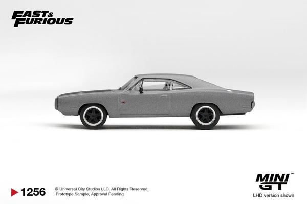 The Image-2 of the Dodge Charger 1/64 Diecast Car by Mini GT