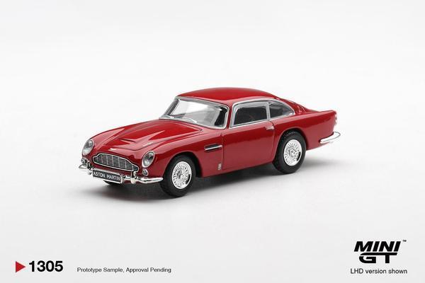 Pictrue of a Aston Martin DB5 1/64 Diecast Car by Mini GT MGT_01305