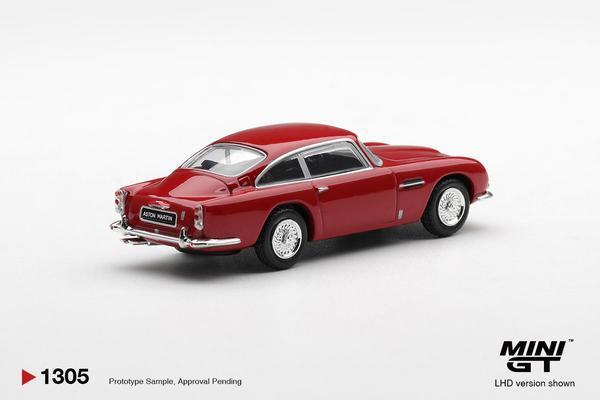 The Rear of the Aston Martin DB5 1/64 Diecast Car by Mini GT