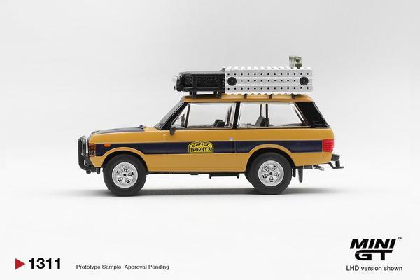 The Left-Side of the Range Rover 1971 1/64 Diecast Car by Mini GT