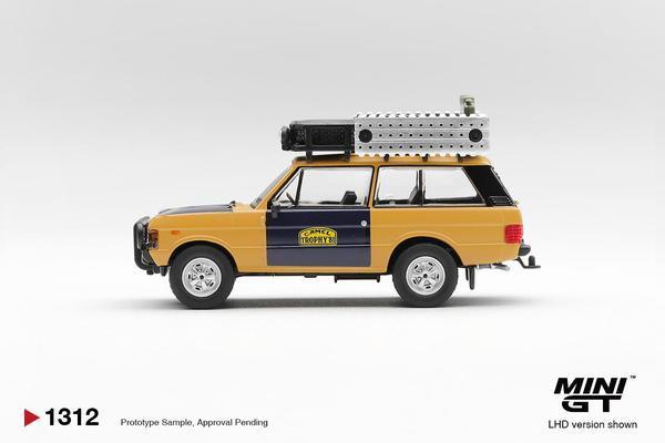 The Left-Side of the Range Rover 1971 1/64 Diecast Car by Mini GT