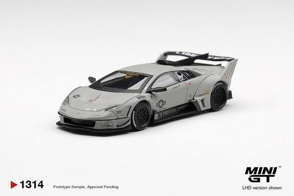 Pictrue of a Lamborghini Murcielago LB-Silhouette Works GT Evo 1/64 Diecast Car by Mini GT MGT_01314