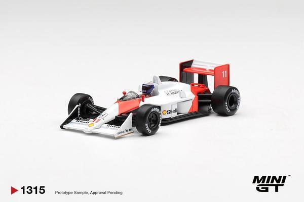 Pictrue of a McLaren MP4/4 1/64 Diecast Car by Mini GT MGT_01315