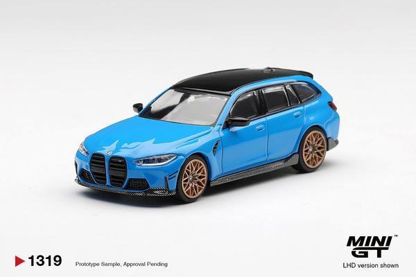 Pictrue of a BMW M3 M Performance Touring 1/64 Diecast Car by Mini GT MGT_01319