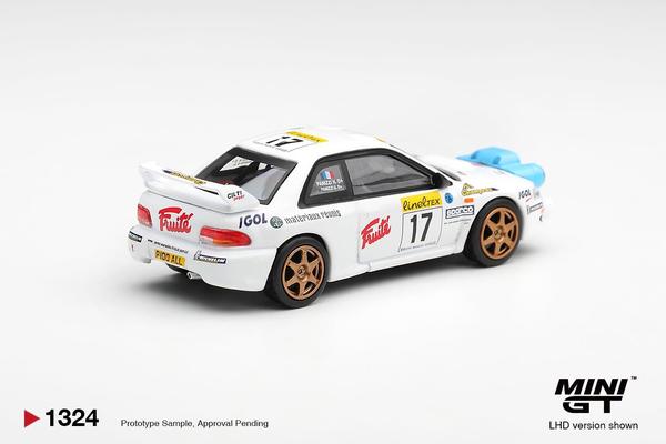 The Image-1 of the Subaru Impreza 1/64 Diecast Car by Mini GT