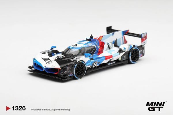 Pictrue of a BMW M Hybrid V8 GTP 1/64 Diecast Car by Mini GT MGT_01326