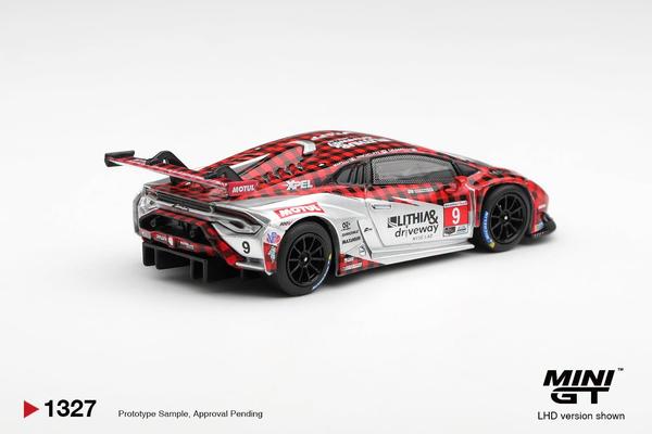 The Image-1 of the Lamborghini Huracan GT3 EVO2 1/64 Diecast Car by Mini GT