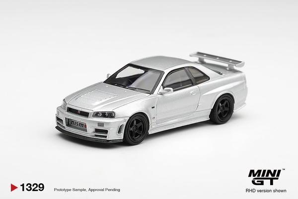 Pictrue of a Nissan NISMO R34 GT-R Z-Tune 1/64 Diecast Car by Mini GT MGT_01329