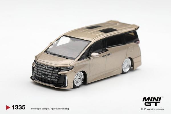 Pictrue of a Toyota Vellfire 40 KUHL 1/64 Diecast Car by Mini GT MGT_01335