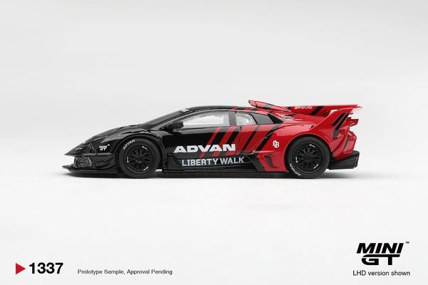 The Image-2 of the Lamborghini Murcielago LB-Silhouette Works GT Evo 1/64 Diecast Car by Mini GT