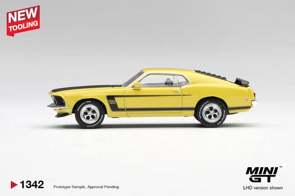 The Image-2 of the Ford Mustang Boss 302 1969 1/64 Diecast Car by Mini GT