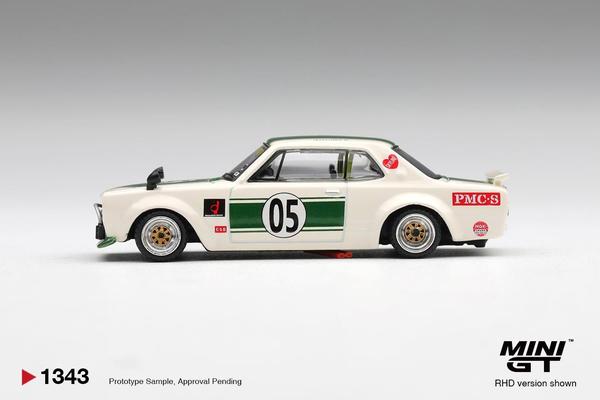 The Image-2 of the Nissan LB Works Hakosuka 1/64 Diecast Car by Mini GT