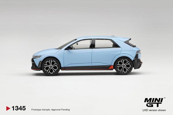 The Image-2 of the Hyundai Ioniq 5 N 1/64 Diecast Car by Mini GT