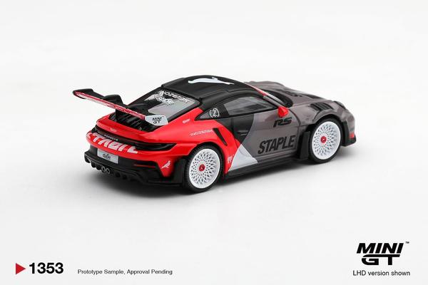 The Image-1 of the Porsche 911 (992) GT3 RS 1/64 Diecast Car by Mini GT
