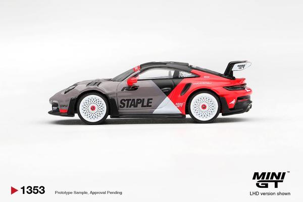 The Image-2 of the Porsche 911 (992) GT3 RS 1/64 Diecast Car by Mini GT