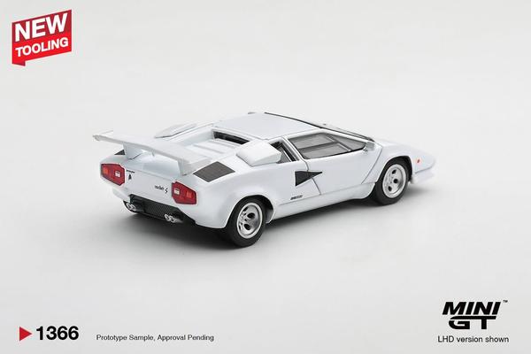 The Image-1 of the Lamborghini Countach LP500S 1/64 Diecast Car by Mini GT