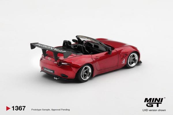 The Image-1 of the Mazda Miata MX-5 (ND) Pandem 1/64 Diecast Car by Mini GT