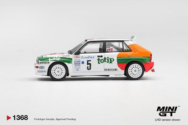 The Image-2 of the Lancia Delta HF Integrale Evoluzione 1/64 Diecast Car by Mini GT