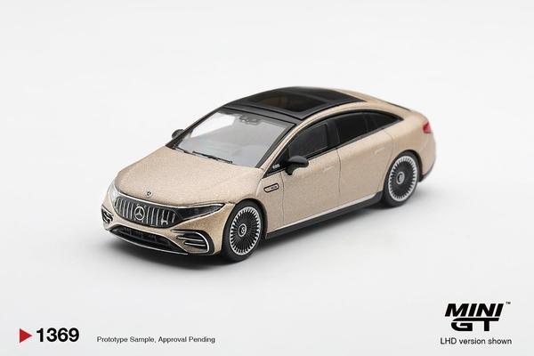 Pictrue of a Mercedes-AMG EQS 53 1/64 Diecast Car by Mini GT MGT_01369