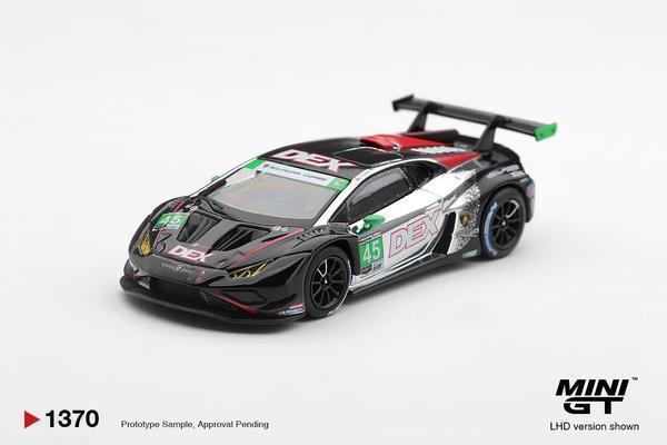 Pictrue of a Lamborghini Huracan GT3 EVO2 1/64 Diecast Car by Mini GT MGT_01370
