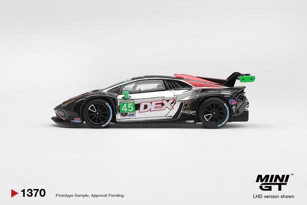 The Image-2 of the Lamborghini Huracan GT3 EVO2 1/64 Diecast Car by Mini GT