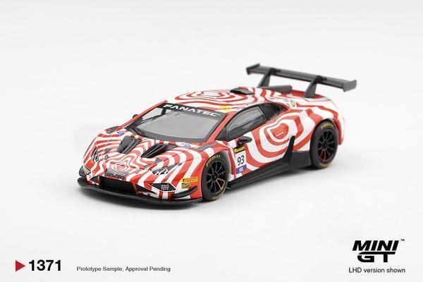Pictrue of a Lamborghini Huracan GT3 EVO2 1/64 Diecast Car by Mini GT MGT_01371