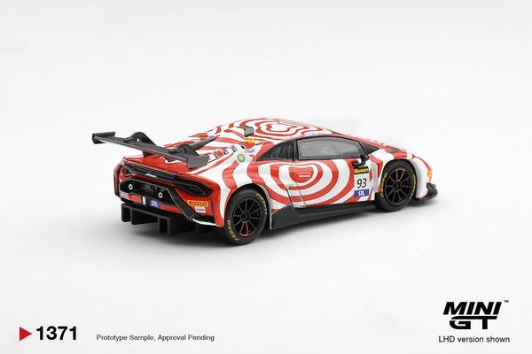 The Image-1 of the Lamborghini Huracan GT3 EVO2 1/64 Diecast Car by Mini GT