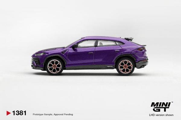 The Image-1 of the Lamborghini Urus Performante 1/64 Diecast Car by Mini GT