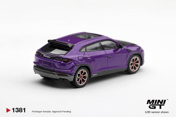 The Image-2 of the Lamborghini Urus Performante 1/64 Diecast Car by Mini GT