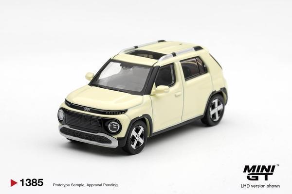 Pictrue of a Hyundai Casper 1/64 Diecast Car by Mini GT MGT_01385