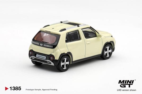 The Image-1 of the Hyundai Casper 1/64 Diecast Car by Mini GT