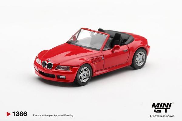 Pictrue of a BMW Z3 1/64 Diecast Car by Mini GT MGT_01386