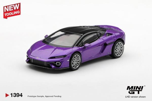Pictrue of a Lamborghini Temerairo 1/64 Diecast Car by Mini GT MGT_01394