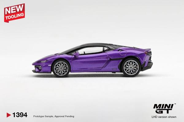 The Image-2 of the Lamborghini Temerairo 1/64 Diecast Car by Mini GT