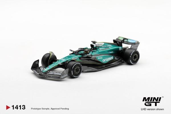 Pictrue of a Aston Martin AMR24 1/64 Diecast Car by Mini GT MGT_01413