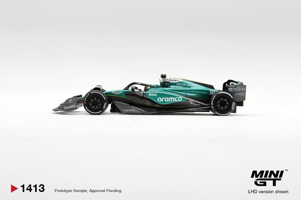 The Image-2 of the Aston Martin AMR24 1/64 Diecast Car by Mini GT