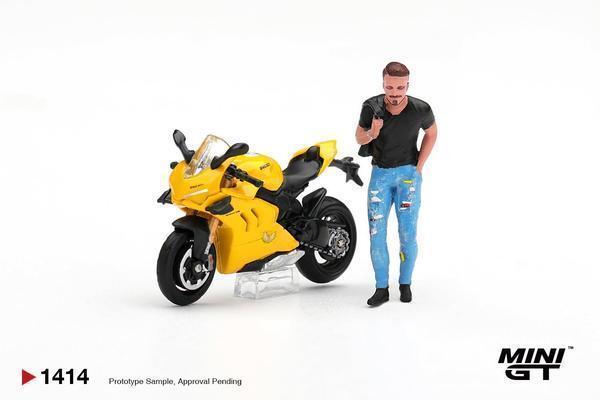 Picture of a Ducati Panigale V4 S by diecast car manufacturer Mini GT