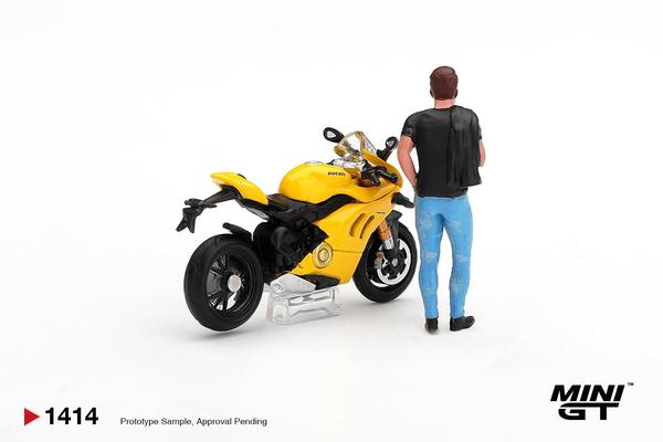 The Image-2 of the Ducati Panigale V4 S 1/64 Diecast Car by Mini GT