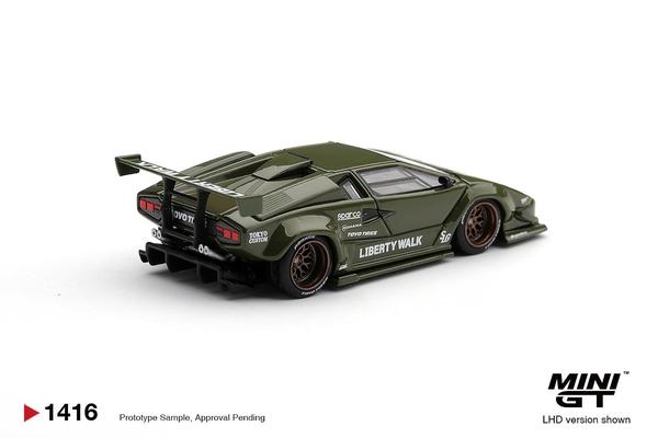 The Image-1 of the Lamborghini Countach LB-Works 1/64 Diecast Car by Mini GT