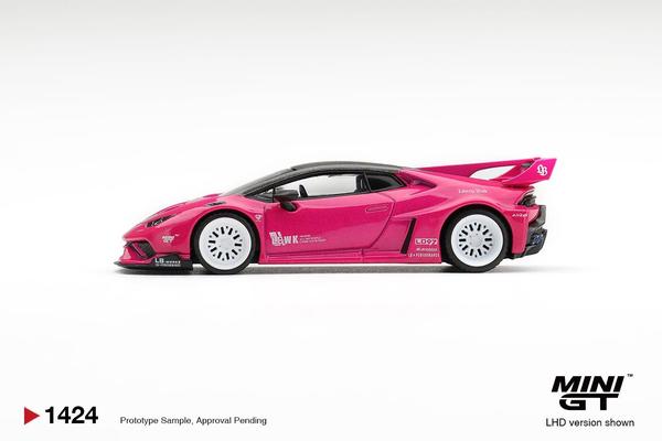 The Image-2 of the Lamborghini Huracan LB Works GT 1/64 Diecast Car by Mini GT