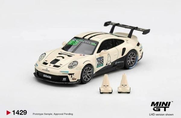 Picture of a Porsche 911 GT3 R by diecast car manufacturer Mini GT