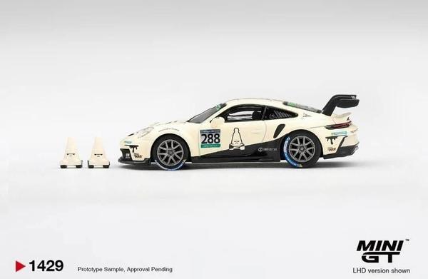 The Image-1 of the Porsche 911 GT3 R 1/64 Diecast Car by Mini GT