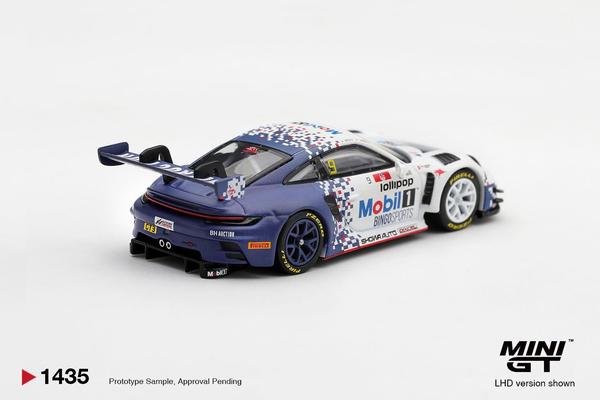 The Image-1 of the Porsche 911 GT3 R 1/64 Diecast Car by Mini GT