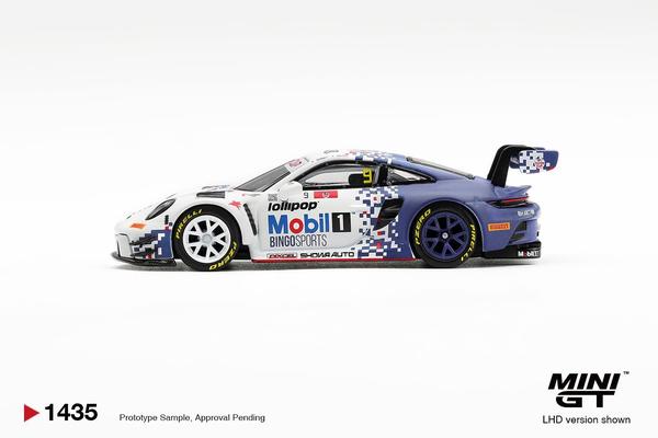 The Image-2 of the Porsche 911 GT3 R 1/64 Diecast Car by Mini GT