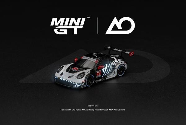 Picture of a Porsche 911 (992) GT3 RS by diecast car manufacturer Mini GT