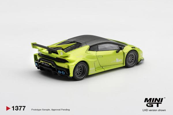 The Image-2 of the Lamborghini Huracan LB Works 1/64 Diecast Car by Mini GT