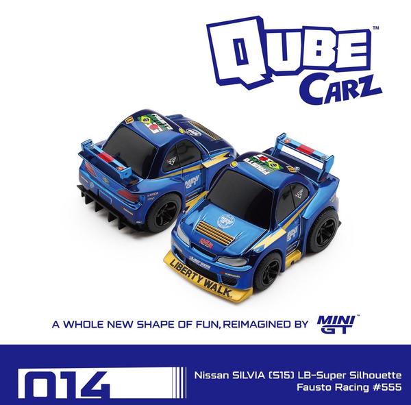 Pictrue of a Nissan LB-Super Silhouette S15 Silvia 1/64 Diecast Car by Qube Carz QZ00503