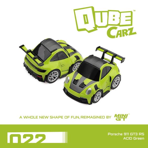 Picture of a Porsche 911 GT3 RS by diecast car manufacturer Qube Carz