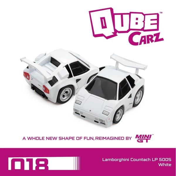 Pictrue of a Lamborghini Countach 500S 1/64 Diecast Car by Qube Carz QZ01201